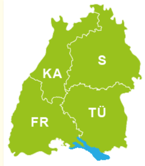 Regierungspräsidien Baden-Württemberg